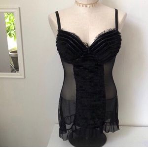 🖤Jezebel Sheer Black Lingerie